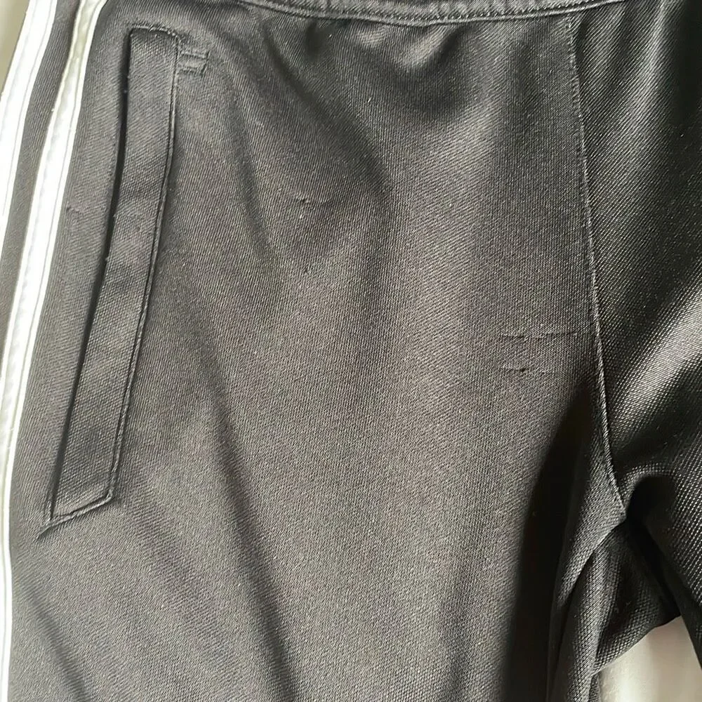 Nearly New! Adidas Black Climalite Tiro Soccer Pants Ankle Side Zip - Size XS